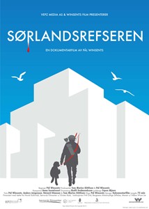 Filmplakat for dokumentarfilmen Sørlandsrefseren